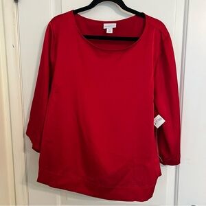 Liz Claiborne Red Women's Blouse